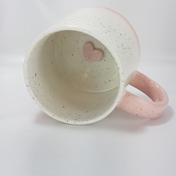 HALLMARK Statement Mug Teacup Nursing is a Work of Heart Quote Pink Orange - Picture 11 of 15